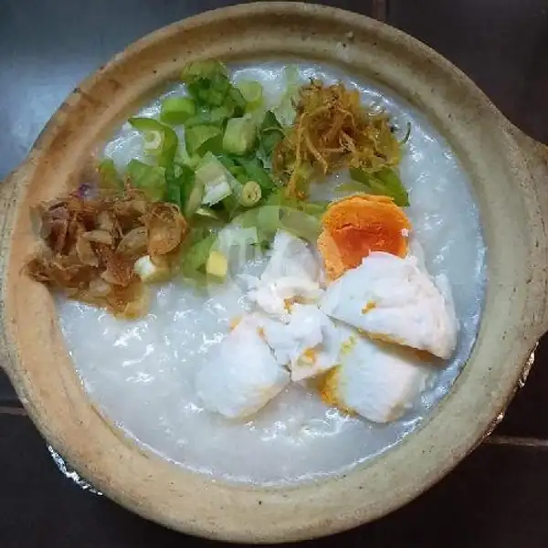 Bubur Telur Asin | Bubur Kodok & Mee Hoon Kueh (Cabang A2 Foodcourt), Lubuk Baja