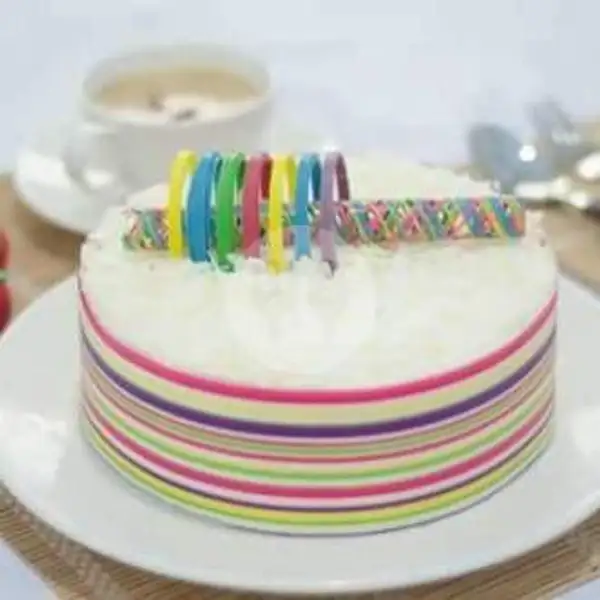 Rainbow Yogurt (Ukuran 18 Bulat) | Tremondi Cake, Orchid