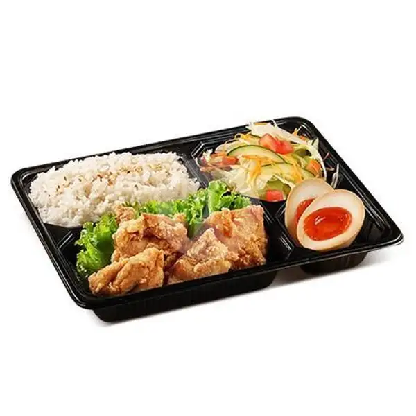 Chicken Karaage & Salad Bento. | Kimukatsu, Mall Grand Indonesia