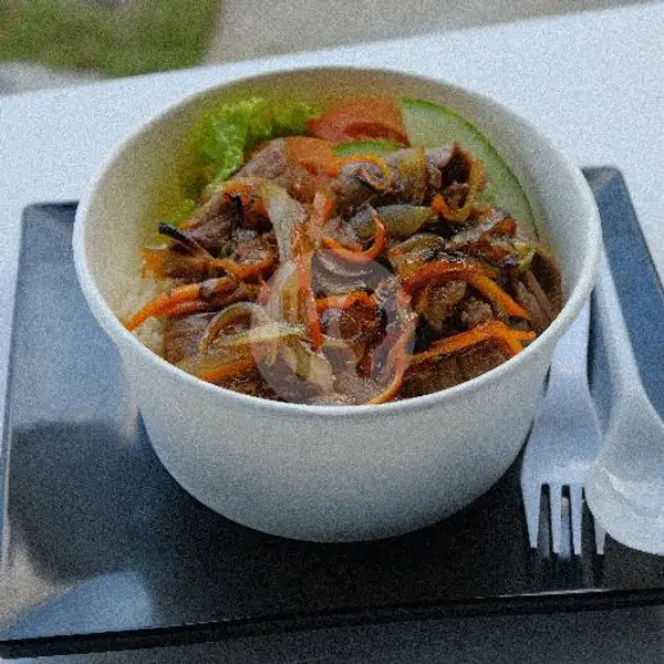 Beef Teriyaki Rice Bowl | Kopi Kolbano