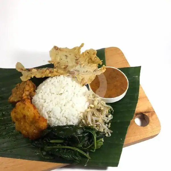 Nasi Pecel | Pecel dan Rawon, Merapi
