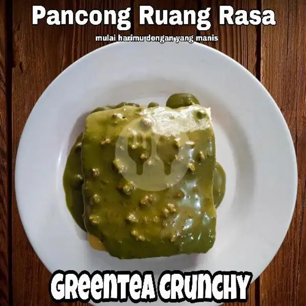 Pancong Greentea Crunchy | Pancong Ruang Rasa, Limo