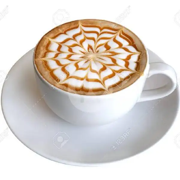 Caffe Latte Hot | Kopi Sorga Dunia, Mangga Besar