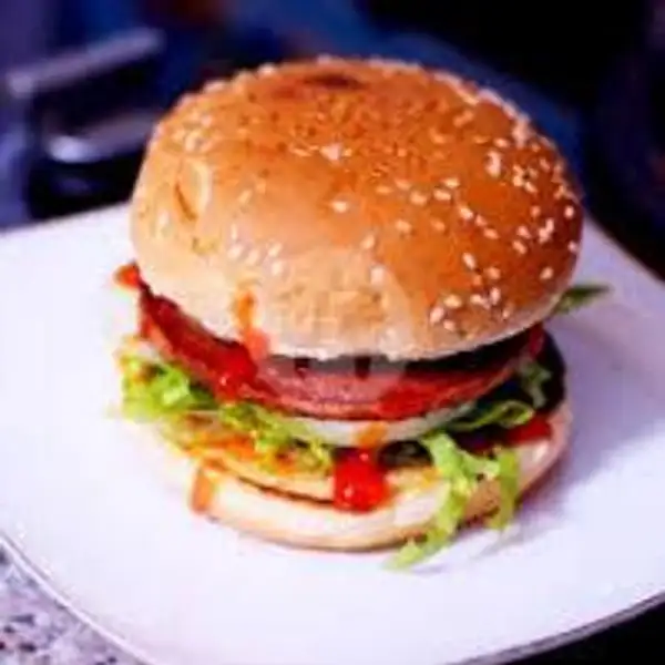 burger mini | Cilok Mangap isi telur