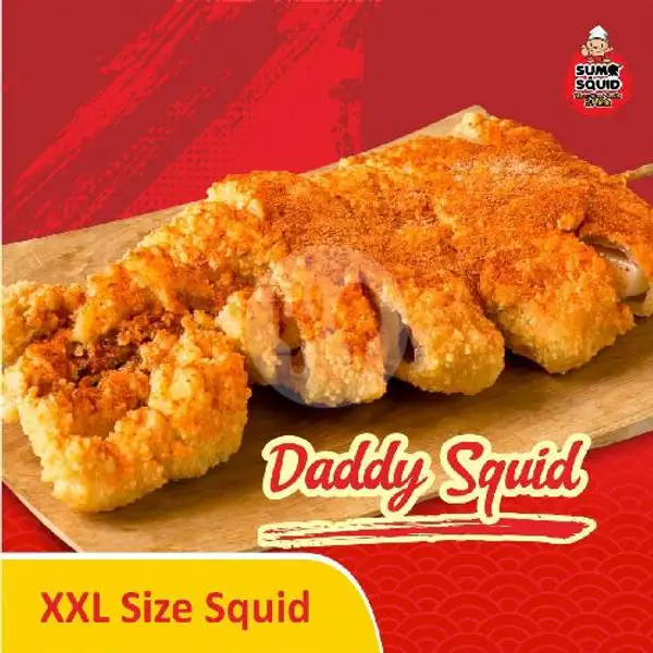 Daddy Squid Cheese (Porsi Besar) | Sumo Squid, Lubuk Baja