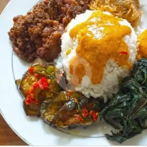 Nasi Padang( Ikan Teri Sambel Pete) | Love Vegetarian, Batam Kota