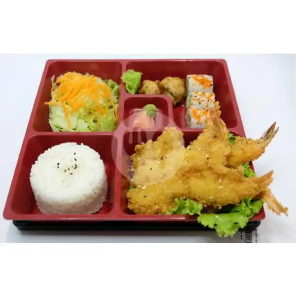 EBI KATSU BENTO BOX | Fuji Japanese Cafe, Raya Tidar