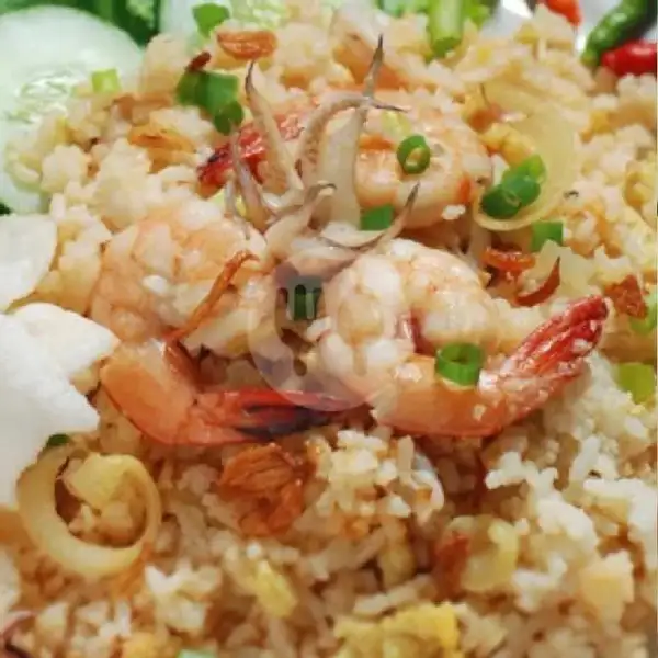 nasi goreng seafood special | BARA bakar.ongseng ,serongga