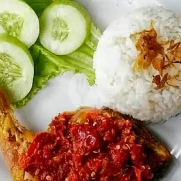 2porsi Nasi Ayam Sambal Merah | Ayam Geprek Kiran, Permata Laguna Marina