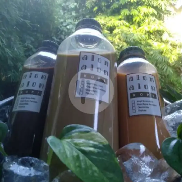 Kopi Susu Pandan Botol 500ml | Alon Alon Kopi, Sukmajaya
