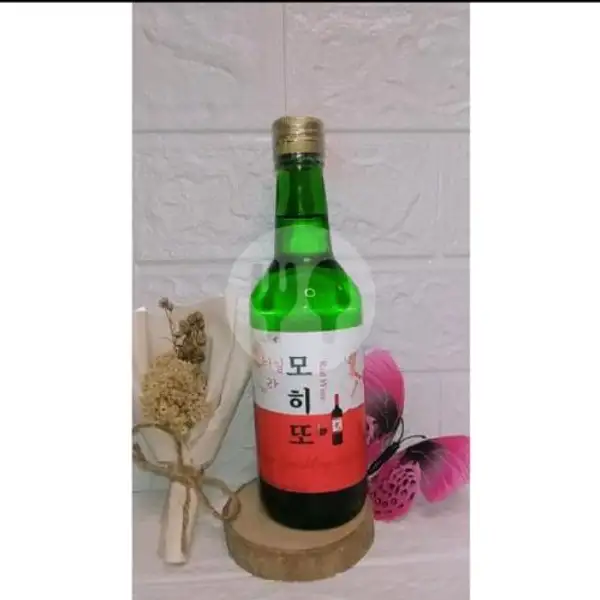 Soju Botol Red Wine 350 ML | Soju Halal, Air Dingin