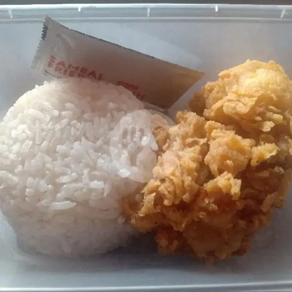 Nasi Ayam Kriuk | Mie & Nasi - Knia Kitchen, Gresik Kota