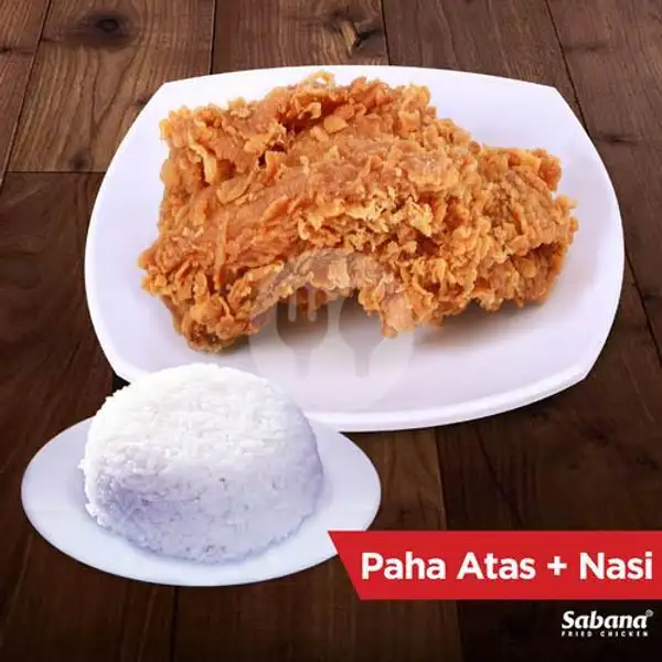 Paket Paha Atas + Nasi | Sabana Fried Chicken, Jl. Raya Ratna