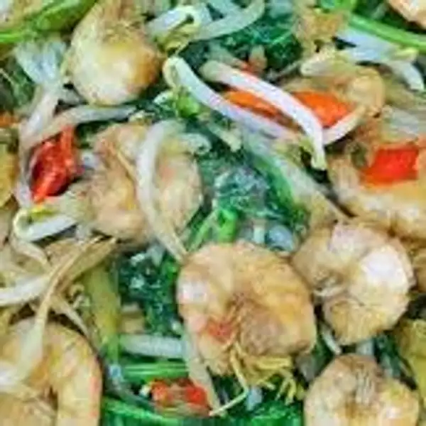 Cah Kangkung Seafood | Ayam dan Ikan Bakar Mas Amar 23, Senen