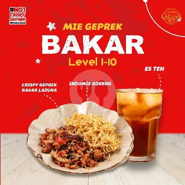 Mie Geprek Bakar Level 1 - 10 | Lazuna Chicken, Talasalapang