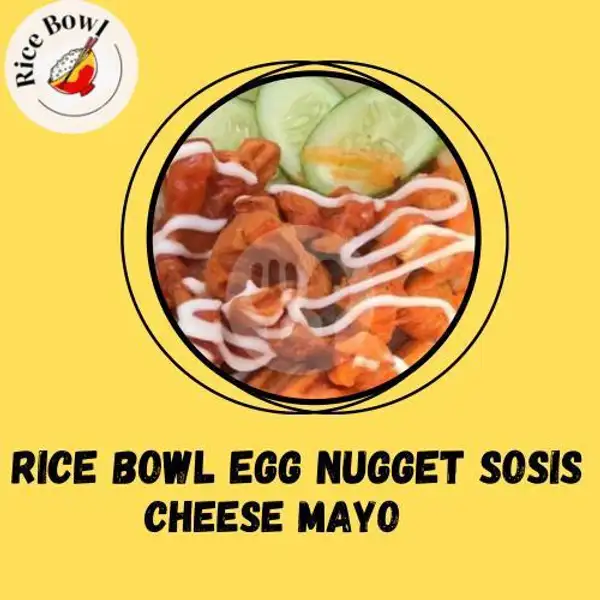 Rice Bowl Egg Nugget Sosis Cheese Mayo | Mie Pendekar Reborn, Ruko Kalidonan