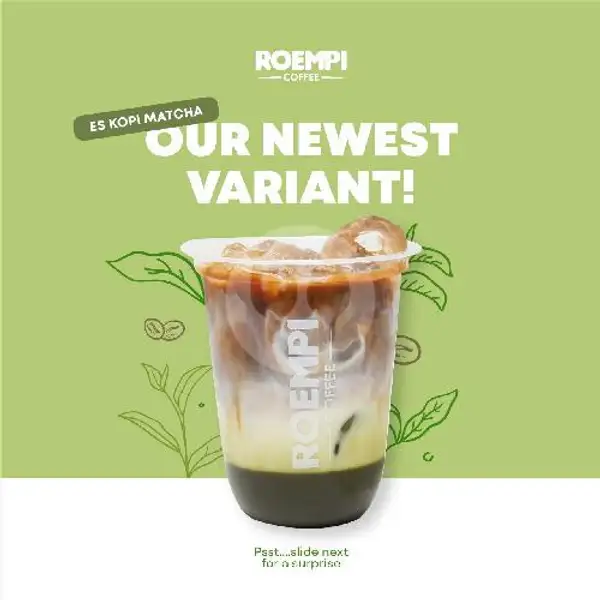 Es Kopi Matcha | Roempi Coffee, Terusan Jakarta