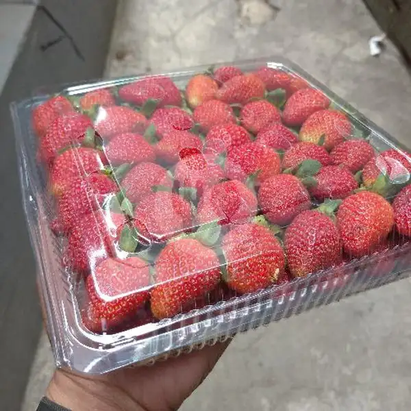 Strawberry Fresh Jenis Kellybright Pack 1kg | Supplier Strawberry Ciwidey, Rusunawa Cibeureum