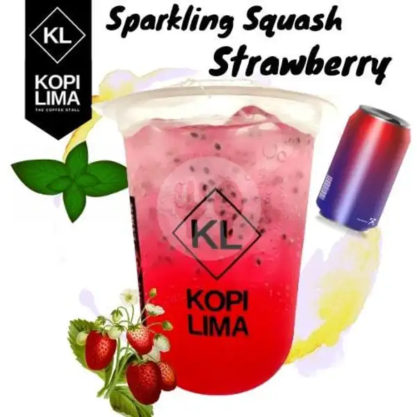 Strawberry Squash | Kopi Lima, Lowokwaru