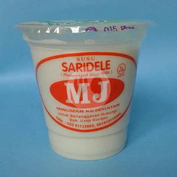 Susu Kedelai Putih Manis Original Gelas | MJ Food Tahu dan Susu Kedelai, Babakan Ciparay