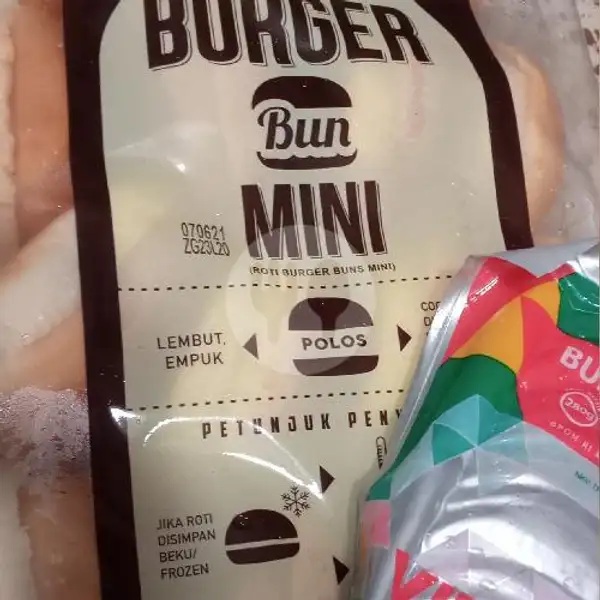 Paket Burger Mini+daging | Ayam Gemoy, Duren Sawit