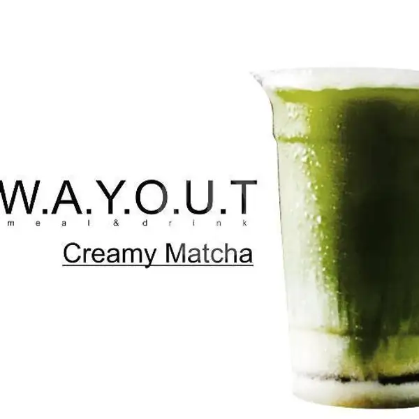 Premium Matcha Creamy | Wayout Meal And Drink Semarang, Sawojajar