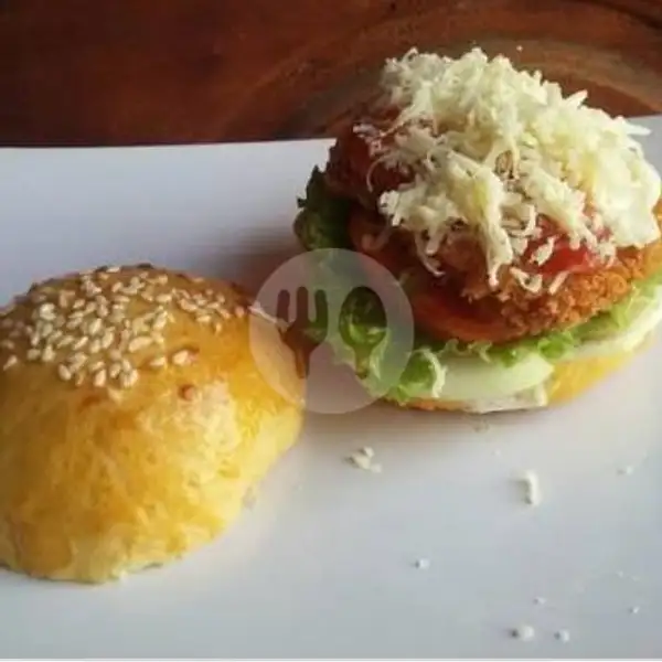 Burger Biasa + Keju | Burger Ozhan, Bilal