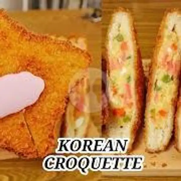 Roti Kroket Ala Korean | TAKOYAKI MERTUA