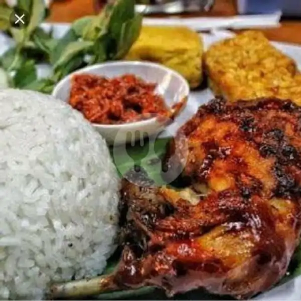 AYAM BAKAR MADU Taliwang + NASI | Ayam Penyet Lia Al-Baroqah, Villa Muka Kuning