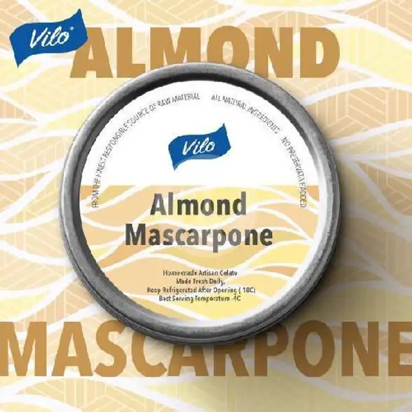 Almond Mascarpone | Vilo Gelato