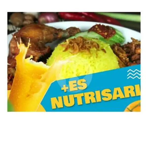 Nasi Kuning Ayam + Nutrisari | Warung Nasi Kuning Ipit, Antasan Kecil