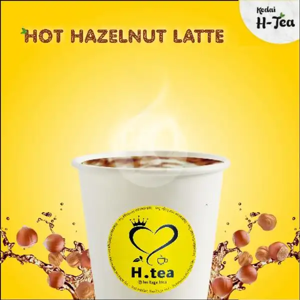 Hot Hazelnut Coffee Latte | H-tea Kalcer Crunch