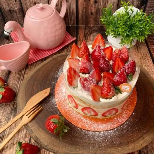 Strawberry Cheesecake 14cm | PillowCake, Aceh