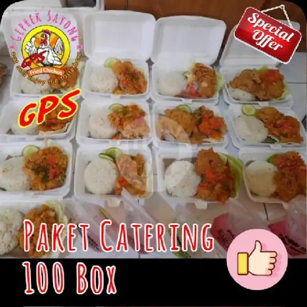 100X PAKET (100 BOX) | Geprek Sayong (GPS), Ekalaya
