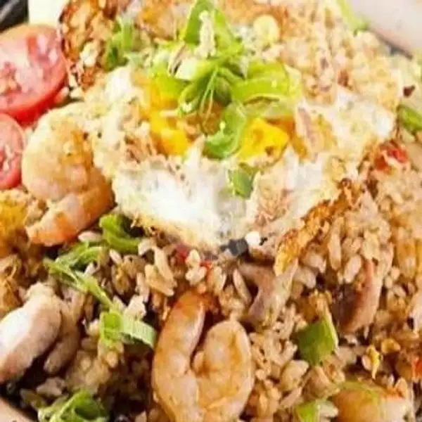 Nasi Goreng Seafood Pedas | Warung Bu Eka, Batam