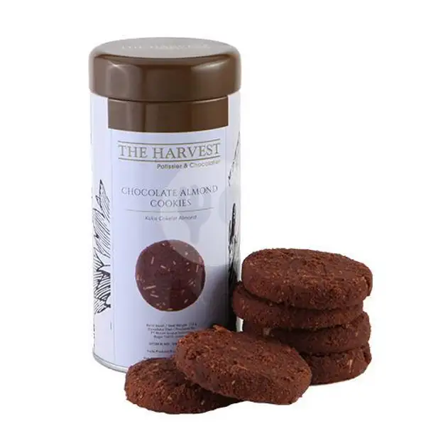 Chocolate Almond Cookies Tube Can | The Harvest Cakes, Mangga Besar
