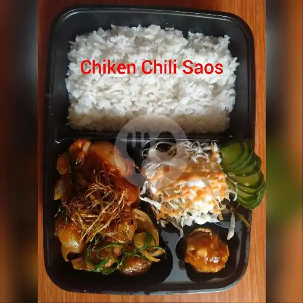 Bento Chicken Chile Saus | Bento Bang Jiung, Beji