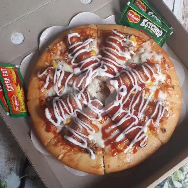 Pizza Kentang Extra Sosis 22 Cm | Jawara Cafe, Batang