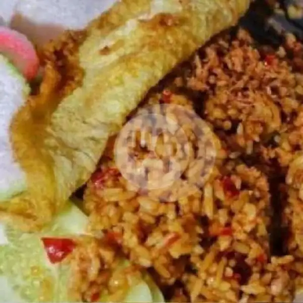 Nasi Goreng Telur Dadar + KERUPUK SOTONG + Free Es Syrup | Kedai Pedas Bahenol, Baloi Harapan 2