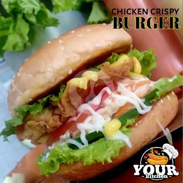 Burger Chicken Cheese | Your Kitchen ( Burger + Hot Dog ), Ambarawa