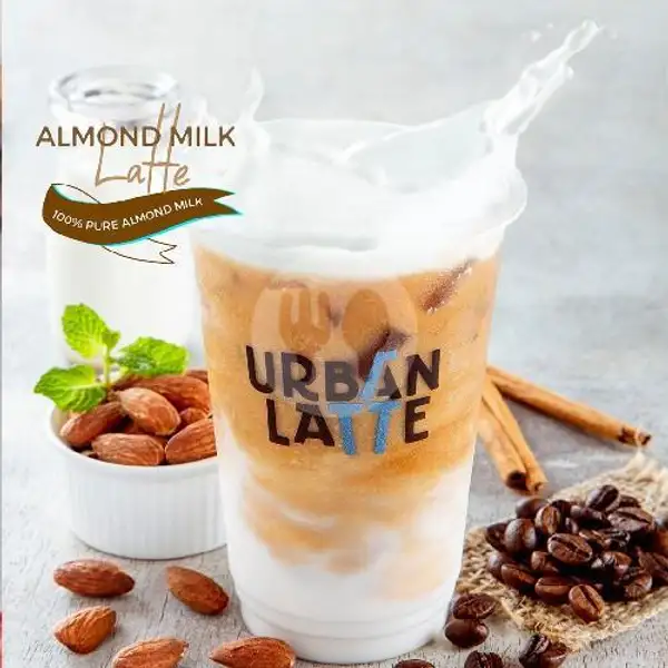 Almond Milk Latte (L) | Urban Latte, Graha STC