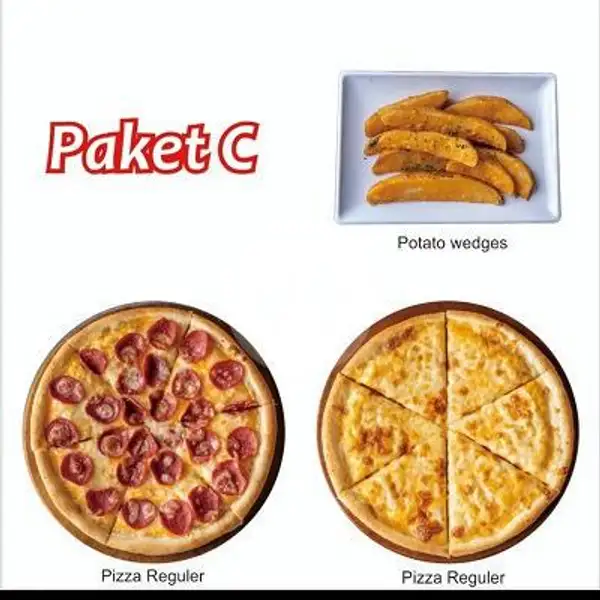 Paket Combo C | Pizza Boxx, Kahfi