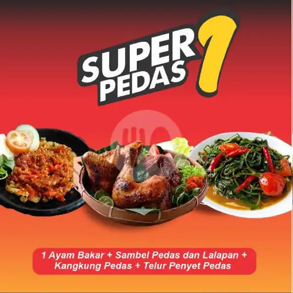 Super Pedas 1 | Pondok Ayam Bakar Mamake, Gambir