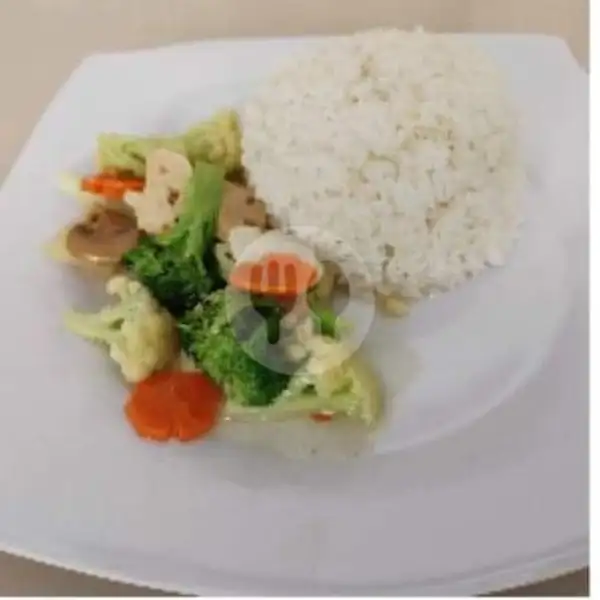 Nasi Capcay | Let's Eat Vegetarian Cafe. Kota Batam