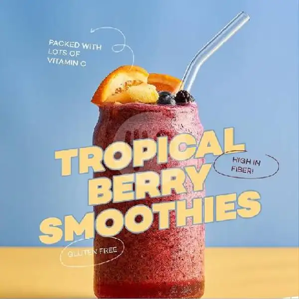 Tropical Berry Smoothies | Salad Army Kebagusan, Jagakarsa
