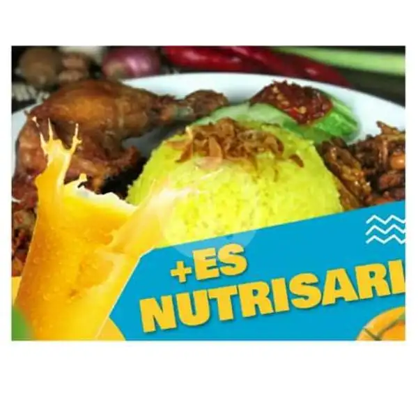 Nasi Kuning Telor + Nutrisari | Warung Nasi Kuning Ipit, Antasan Kecil