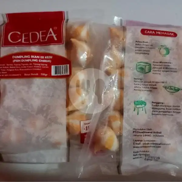 Cedea Fish Dumpling Cheese 500gr ( Frozen ) | Dimsum Pempek Baso Aci Dan Frozen Food ADA,Bojong Pondok Terong