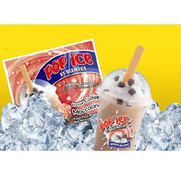Pop Ice Moccacino | Ayam Goreng Special & Asinan Gang Menur, Bintara 6