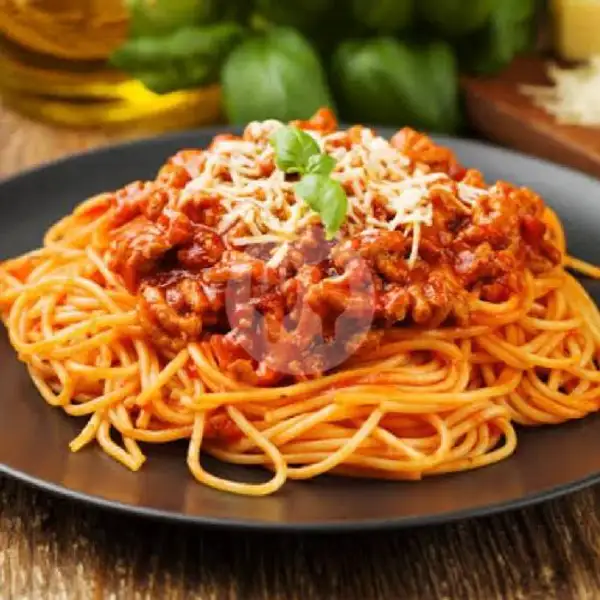 Spaghetti Bolognese | Tingki Rice Box Take Away, Penjaringan