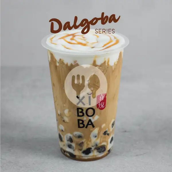 Salted Caramel Dalgona Boba | Xi Bo Ba, Depok Sawangan